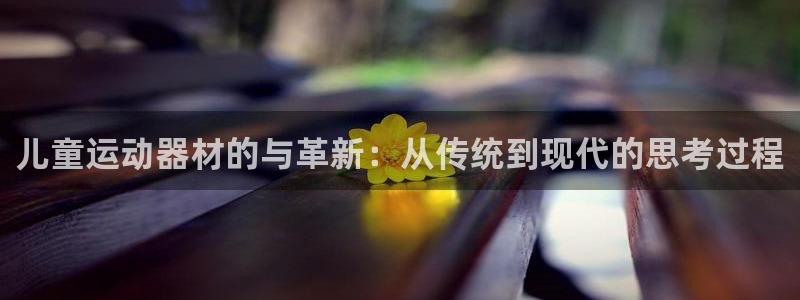 意昂4集团logo:儿童运动器材的与革新:从传统到现代的思考